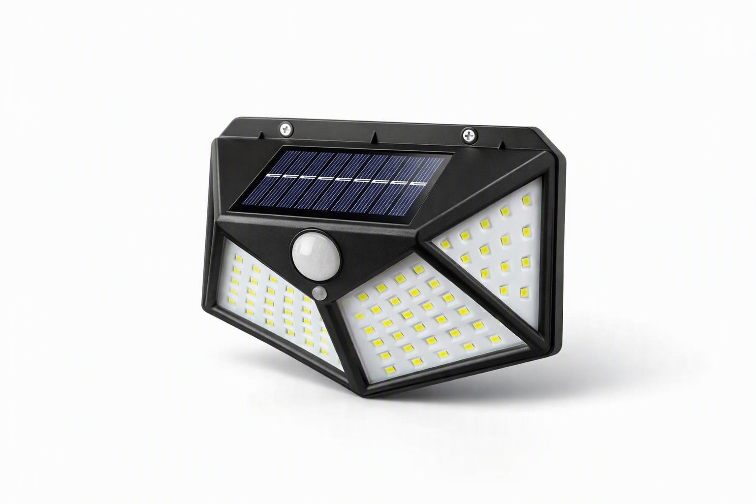 Ảnh minh họa: Đèn năng lượng mặt trời 100 bóng LED và 114 bóng LED có tốt không? Ưu nhược điểm cần biết